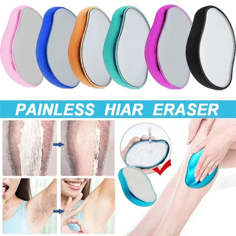 Crystel Hair Removal Depilatory Hair Eraser Hair Magic Painless Pad Epilator Stone Facial Body Shower Accessories