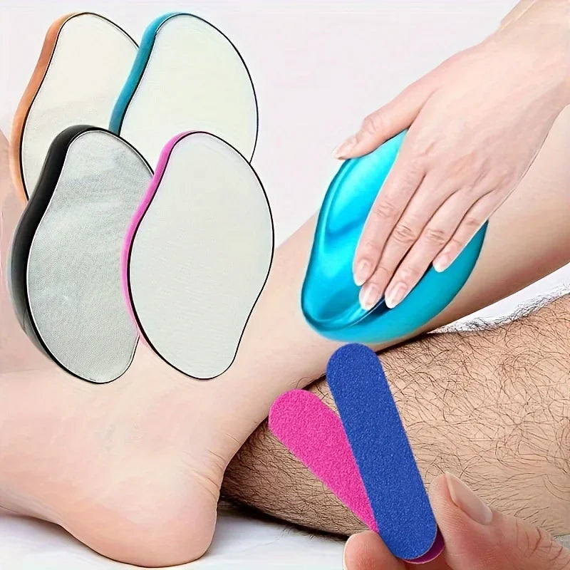 Crystel Hair Removal Depilatory Hair Eraser Hair Magic Painless Pad Epilator Stone Facial Body Shower Accessories