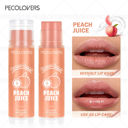 2pcs set Moisturizing Lip Balm & Matte Non-stick Cup Lipline，Long-lasting Lip，2-in-1 Matte Lip Liner Lipstick Pen